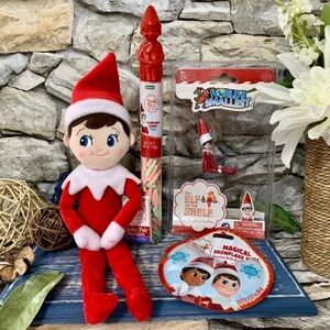Bundle Boy Elf on Shelf American Girl Doll Worlds Smallest Plushee Pal Snuggler